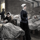 Engraving made c1880 showing the barrack hospital during the 1850s. In 1854, during the Crimean War (1853-1856), Sidney Herbert, Secretary of State for War, appointed the English nurse Florence Nightingale (1820-1910), a family friend, to introduce female nurses into the British military hospitals in the Crimea. Until the end of the war she worked tirelessly to improve conditions. (Colorised black and white print). Artist Unknown.